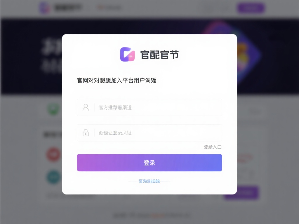 对于想要加入这个平台的用户来说，获取正确的登陆入口