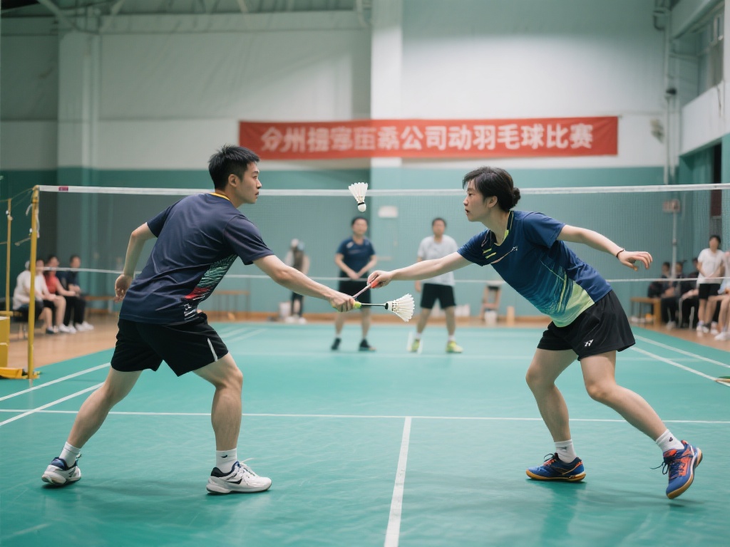 羽毛球：轻盈中的力量较量
羽毛球是一项适合各个年