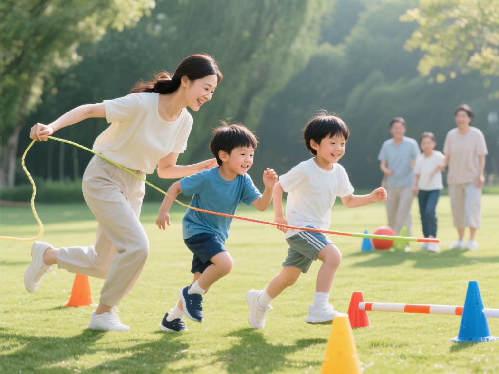妈妈的爱体育游戏 (妈妈的爱：体育游戏中的温暖与陪伴）
